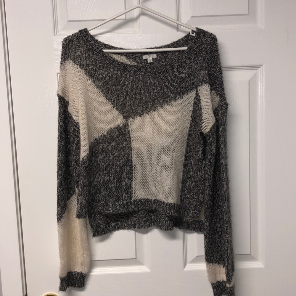 Long Cropped- KnittedSweater